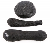 CHINESE TEKTITE SPECIMENS - 530.9 GRAMS