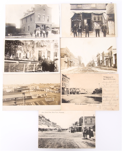 OLD WEST SALOON POSTCARDS