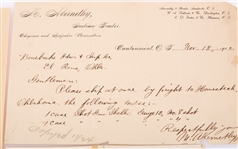 CHEYENNE AND ARAPAHO/US DEPT OF INTERIOR DOCUMENTS