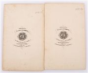 WESTERN CDVs ILL. BY F.O.C DARLEY FOR PRINCE NAPOLEAN