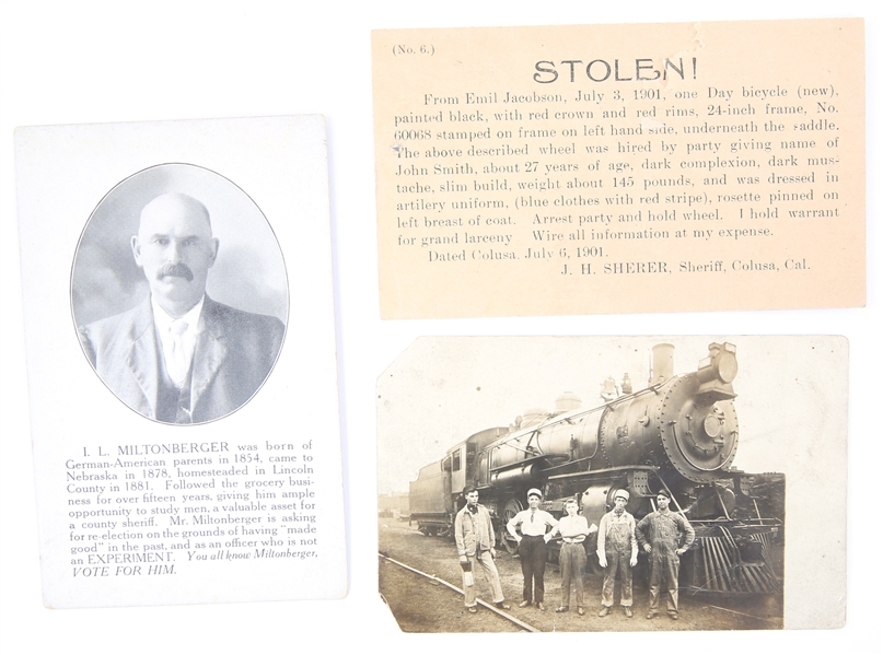 OLD WEST POSTCARDS