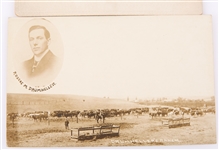 OREGON RANCHER POST CARD AND CABINET CARD