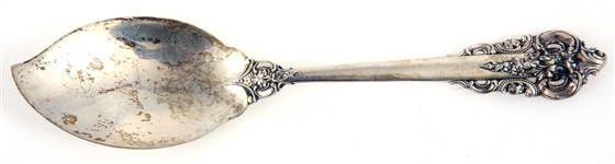 WALLACE STERLING SILVER GRANDE BAROQUE JELLY SERVER
