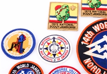BOY SCOUTS JAMBOREE PATCHES - CONTEMPORARY PRODUCTION