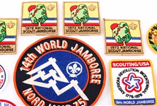 BOY SCOUTS JAMBOREE PATCHES - CONTEMPORARY PRODUCTION