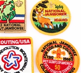 BOY SCOUTS JAMBOREE PATCHES - CONTEMPORARY PRODUCTION