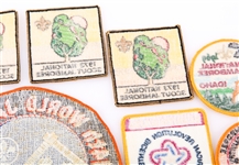 BOY SCOUTS JAMBOREE PATCHES - CONTEMPORARY PRODUCTION