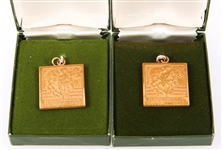 1973 BOY SCOUT NATIONAL SCOUT JAMBOREE CHARMS & PINS