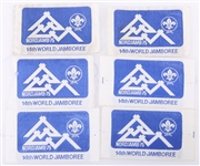 1975 BOY SCOUTS NORDJAMB 14TH WORLD JAMBOREE PATCHES