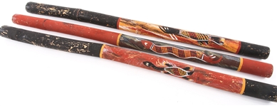 SOUVENIR DIDGERIDOOS LOT OF 3