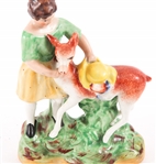 20TH CENTURY WILLIAM KENT STAFFORDSHIRE FIGURINE 
