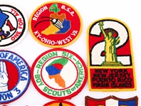 BOY SCOUTS OF AMERICA REGION PATCHES