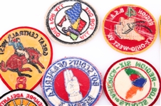 BOY SCOUTS OF AMERICA REGION PATCHES