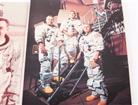 EARLY NASA PHOTOS & WILLIAM J KNIGHT AUTOGRAPH LOT