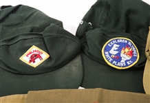 20TH C. BOY SCOUTS OF AMERICA UNIFORM, HATS & BELT
