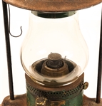 EDWARD MILLER & CO. LARGE KEROSENE LANTERN
