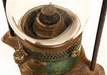 EDWARD MILLER & CO. LARGE KEROSENE LANTERN