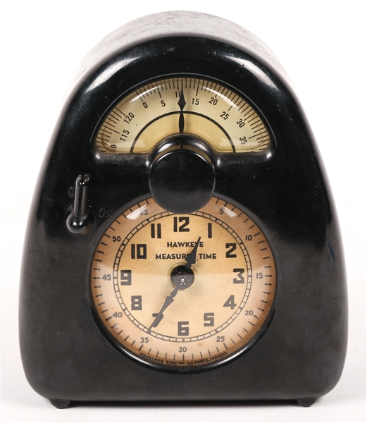 HAWKEYE MEASURED TIME ISAMU NOGUICHI DESIGNED CLOCK