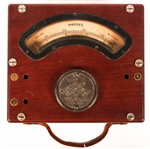 WAGNER AMMETER & WESTON D.C. VOLTMETER 