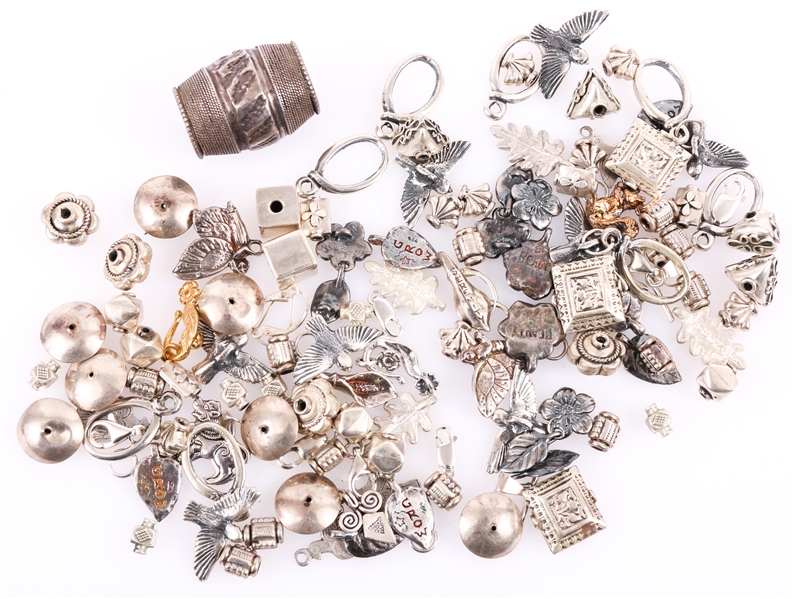 STERLING SILVER BEADS & FINDINGS