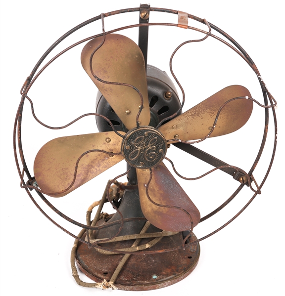 GE MODEL 236 OSCILLATING ELECTRIC FAN 
