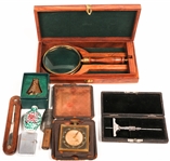 20TH CENTURY ESTATE DESK TOP ACCESSORY LOT