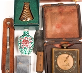 20TH CENTURY ESTATE DESK TOP ACCESSORY LOT