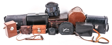 PHOTOGRAPHY EQUIPMENT STORAGE & TRAVEL CASE LOT OF 12