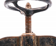 19TH/20TH C. CAST IRON BOOK PRESS