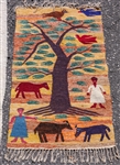 20TH C. AFRICAN MADE RUGS LOT OF 2