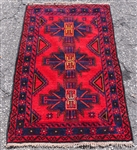 20TH C. GEOMETRIC PATTERN RUG