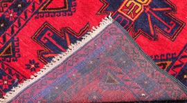 20TH C. GEOMETRIC PATTERN RUG