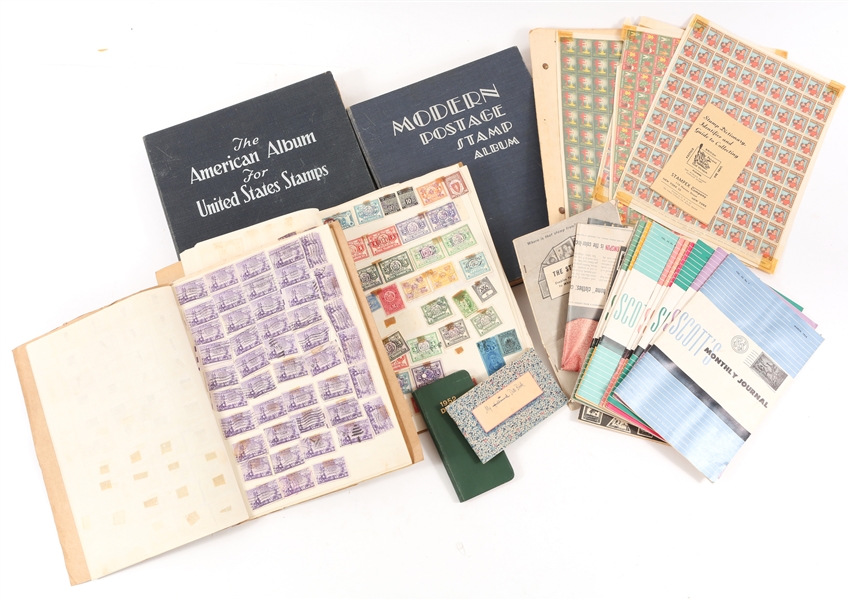 20TH C. U.S. STAMP LOT