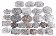 HESSTON NATIONAL FINALS RODEO BELT BUCKLES
