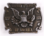 AMERICANA BELT BUCKLES LOT OF 6