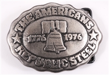 AMERICANA BELT BUCKLES LOT OF 6