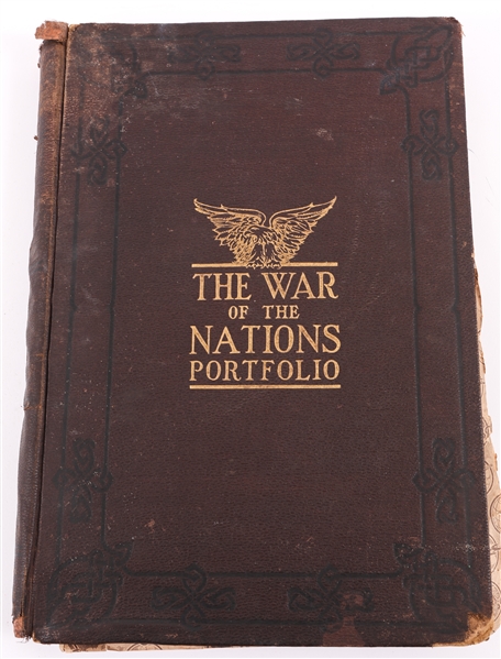 THE WAR OF THE NATIONS PORTFOLIO 1919 BOOK