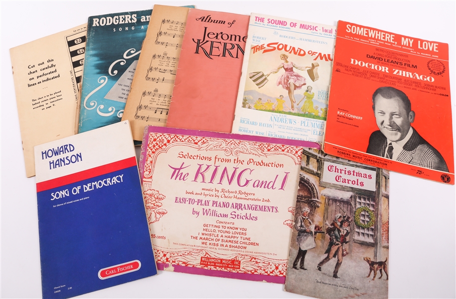 20TH C. SHEET MUSIC BOOKS 