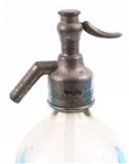 GLASS SELTZER BOTTLES LOT OF 3