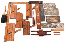 19TH & 20TH C. WOODWORKING TOOLS