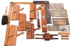 19TH & 20TH C. WOODWORKING TOOLS