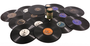 78MM GRAMAPHONE & PHONOGRAPH RECORDS LOT OF 14