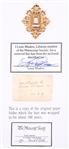 QUEEN VICTORIA HAIR SAMPLE WITH COA FROM LOUIS MUSHRO