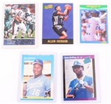 SPORTS TRADING CARDS - JACKSON, IVERSON, PETERSON