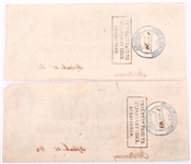 1862 $100 TRAIN CONFEDERATE STATES OBSOLETE BANKNOTES