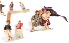 LATE 19TH C. PHILIPPINES HANDMADE MINIATURE DOLLS