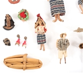 LATE 19TH C. PHILIPPINES HANDMADE MINIATURE DOLLS