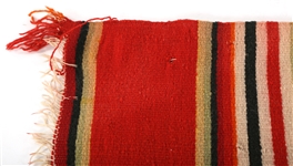 LATE 19TH C. NAVAJO WOVEN BLANKET