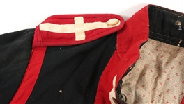 LATE 19TH C. US WEST HAND SEWN LINEN JACKET