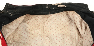 LATE 19TH C. US WEST HAND SEWN LINEN JACKET